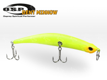 Воблер O.S.P Bent Minnow 106F 10г - M20 Banana Fish